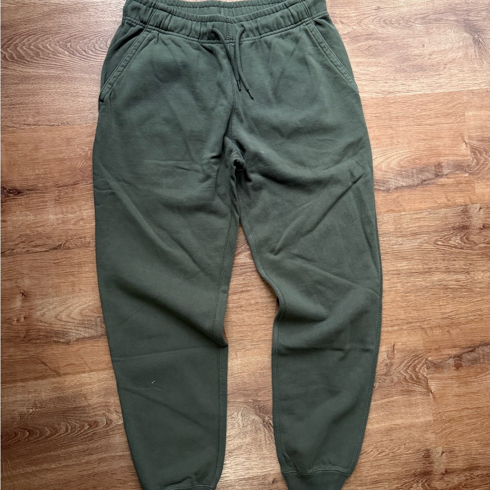 J. Crew Olive Green Drawstring Jogger Sweatpants